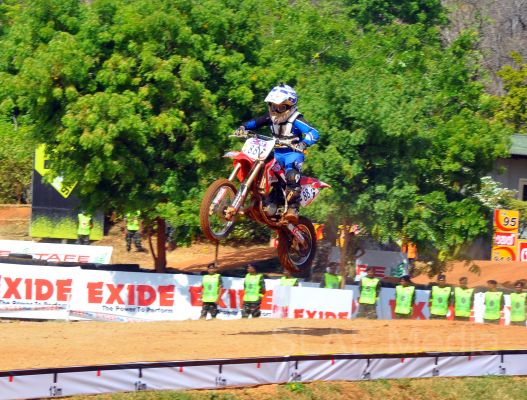 Commander Chief Guest at ‘Gunner Supercross - 2014’
