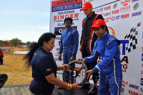 Commander Chief Guest at ‘Gunner Supercross - 2014’