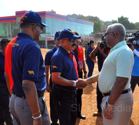 Commander Chief Guest at ‘Gunner Supercross - 2014’