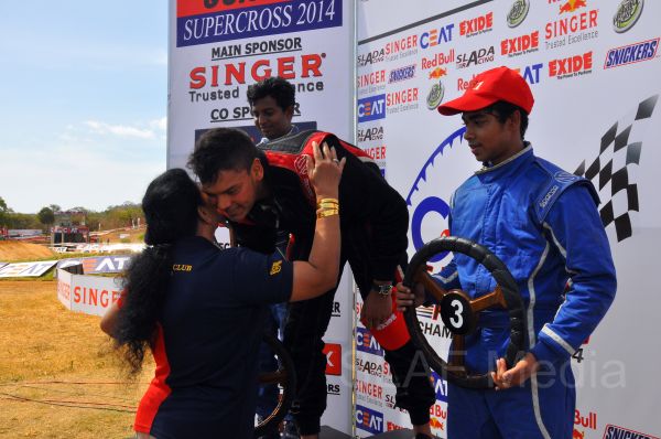 Commander Chief Guest at ‘Gunner Supercross - 2014’