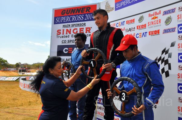 Commander Chief Guest at ‘Gunner Supercross - 2014’