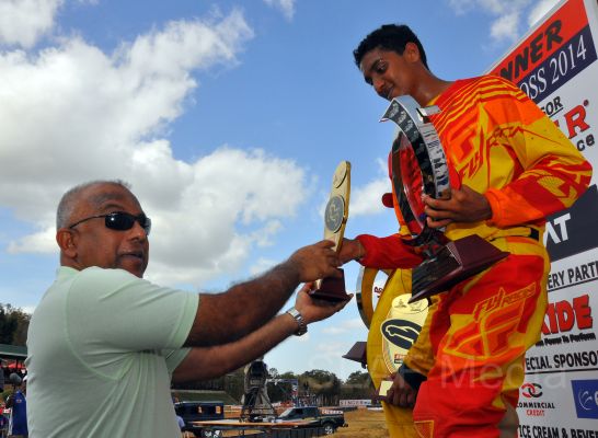Commander Chief Guest at ‘Gunner Supercross - 2014’
