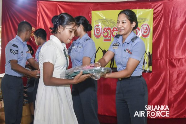 SLAF SEVA VANITHA UNIT EXTENDS HELPING HANDS TO THE KARAVILAYAYA MAHA VIDYALAYA - EMBILIPITIYA
