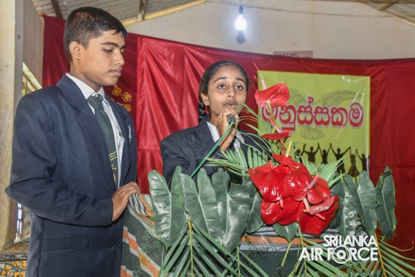 SLAF SEVA VANITHA UNIT EXTENDS HELPING HANDS TO THE KARAVILAYAYA MAHA VIDYALAYA - EMBILIPITIYA