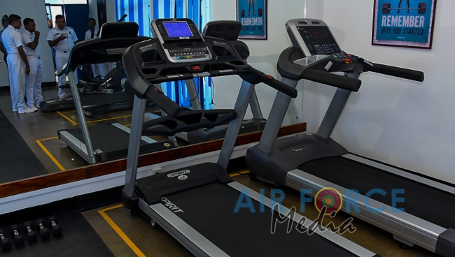 Gymnasium at Guwanpura Declared Open by the Commander