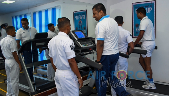Gymnasium at Guwanpura Declared Open by the Commander
