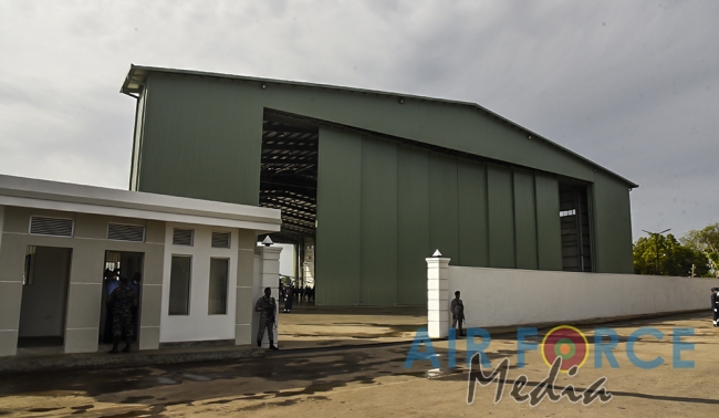 Largest Heavy Transport Hangar in the History of the SLAF Declared Open by the Commander