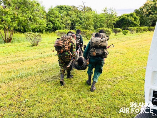 REGIMENT SPECIAL FORCE (RSF) SUCCESSFULLY CONDUCTS INTENSIVE HELIBORNE SEARCH AND RESCUE TRAINING