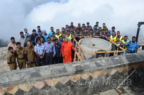The Helitours complete its Under Slung Operation at Adam’s Peak