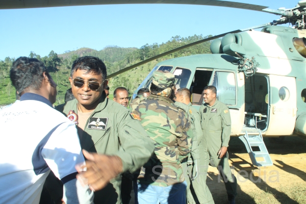 The Helitours complete its Under Slung Operation at Adam’s Peak