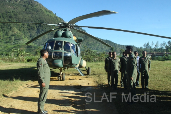 The Helitours complete its Under Slung Operation at Adam’s Peak