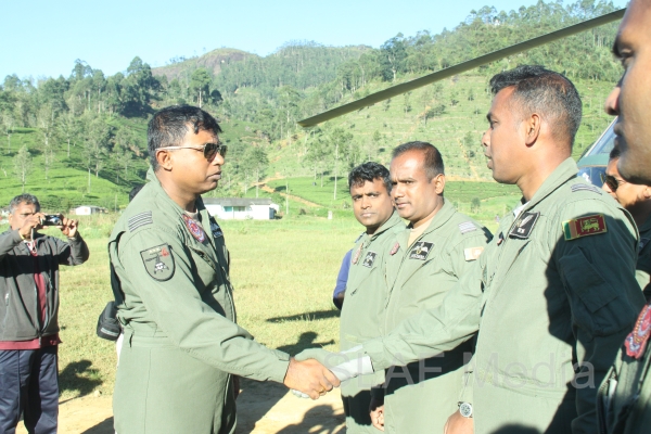 The Helitours complete its Under Slung Operation at Adam’s Peak