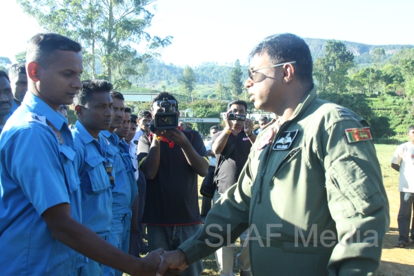 The Helitours complete its Under Slung Operation at Adam’s Peak