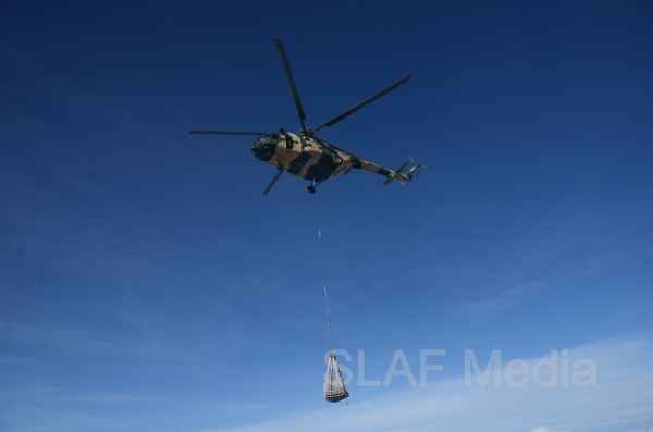 The Helitours complete its Under Slung Operation at Adam’s Peak