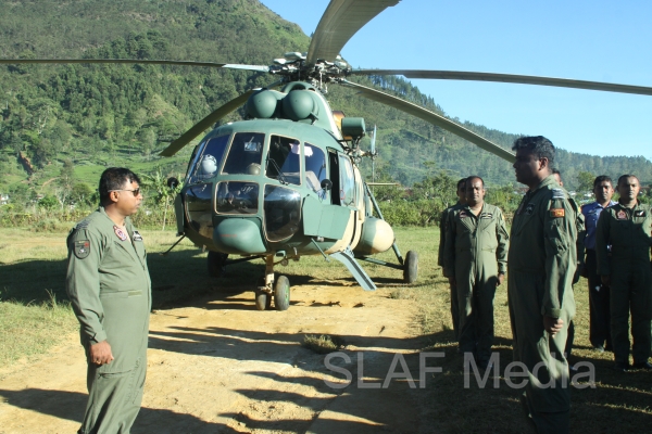 The Helitours complete its Under Slung Operation at Adam’s Peak
