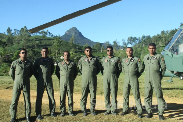 The Helitours complete its Under Slung Operation at Adam’s Peak
