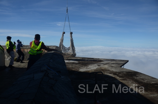 The Helitours complete its Under Slung Operation at Adam’s Peak