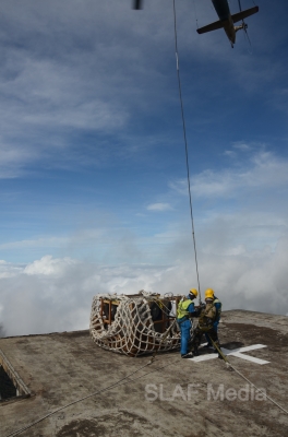 The Helitours complete its Under Slung Operation at Adam’s Peak