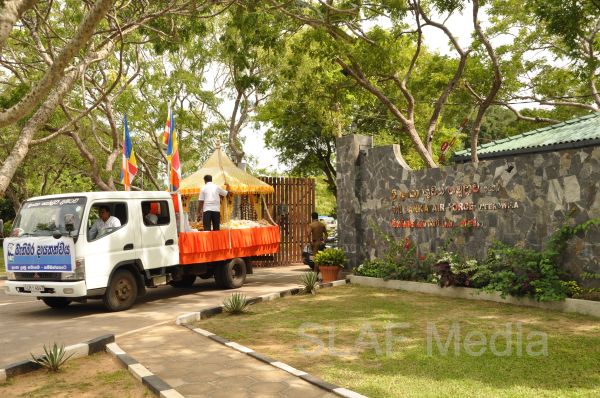 Helitours Facilitates Conveyance of Sacred Relics to Weerawila