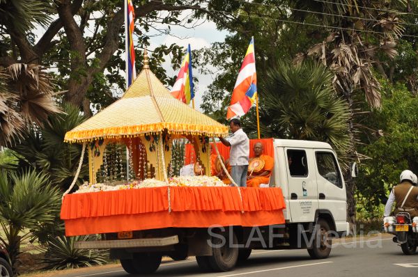 Helitours Facilitates Conveyance of Sacred Relics to Weerawila