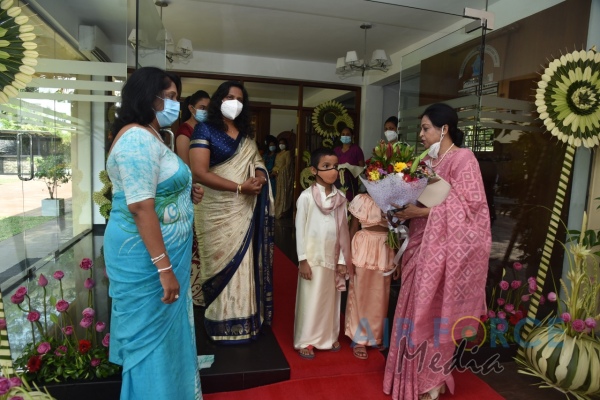 SLAF SEVA VANITHA UNIT HOSTS HIGH TEA FOR SPOUSES OF VISITING AIR CHIEFS