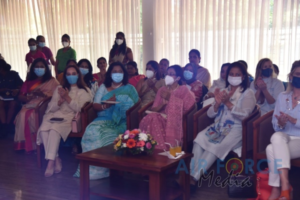 SLAF SEVA VANITHA UNIT HOSTS HIGH TEA FOR SPOUSES OF VISITING AIR CHIEFS