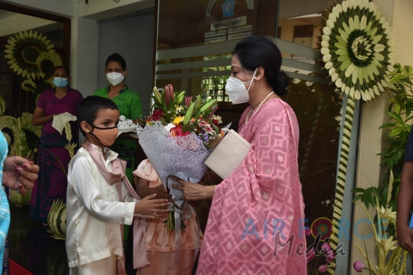 SLAF SEVA VANITHA UNIT HOSTS HIGH TEA FOR SPOUSES OF VISITING AIR CHIEFS