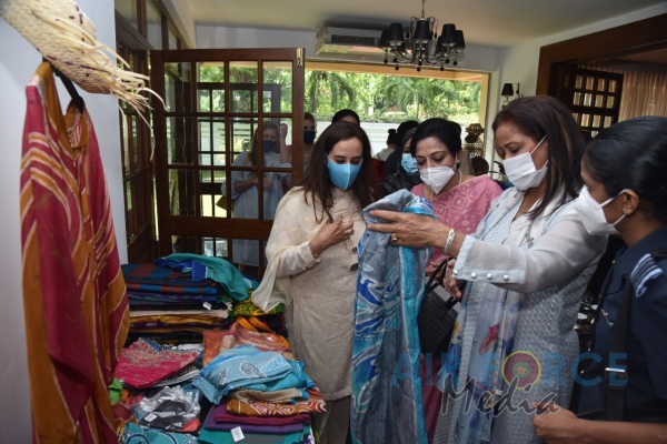 SLAF SEVA VANITHA UNIT HOSTS HIGH TEA FOR SPOUSES OF VISITING AIR CHIEFS