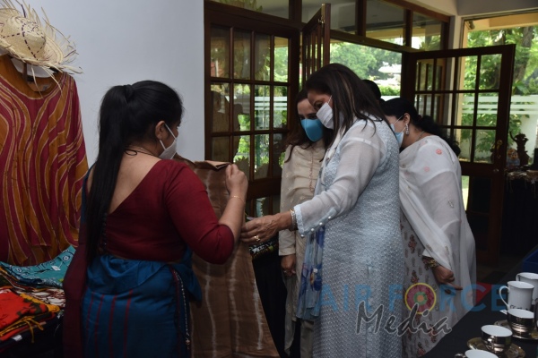 SLAF SEVA VANITHA UNIT HOSTS HIGH TEA FOR SPOUSES OF VISITING AIR CHIEFS
