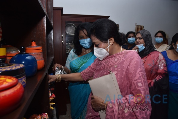 SLAF SEVA VANITHA UNIT HOSTS HIGH TEA FOR SPOUSES OF VISITING AIR CHIEFS