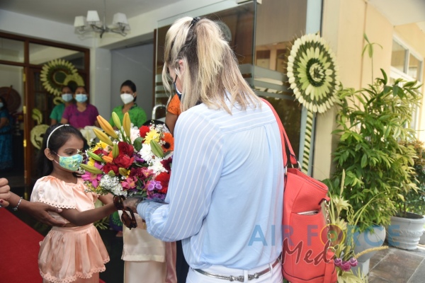 SLAF SEVA VANITHA UNIT HOSTS HIGH TEA FOR SPOUSES OF VISITING AIR CHIEFS