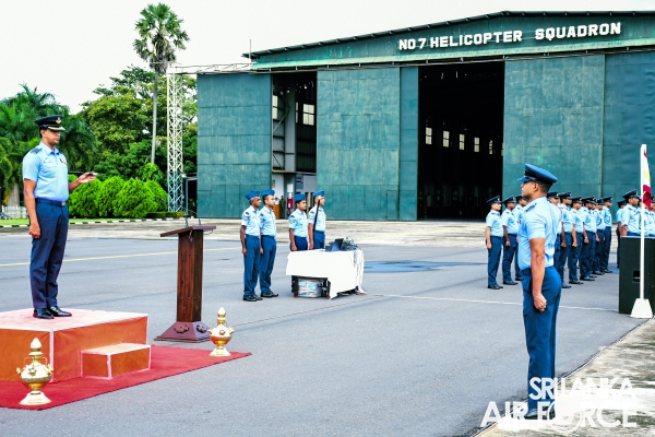 SLAF
BASE HINGURAKGODA CELEBRATES 45TH ANNIVERSARY