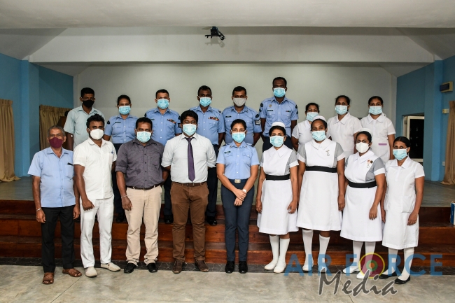 SLAF Base Hingurakgoda Conducts a Blood Donation Campaign