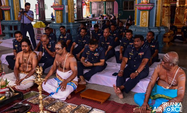 SLAF
HOLDS ANNUAL HINDU RELIGIOUS CEREMONY