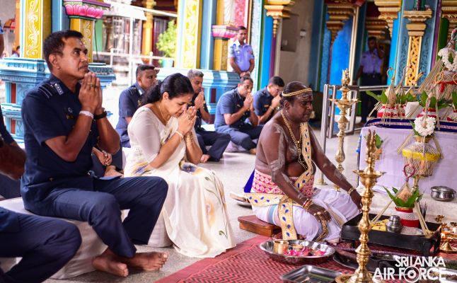 SLAF
HOLDS ANNUAL HINDU RELIGIOUS CEREMONY