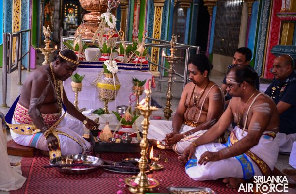SLAF
HOLDS ANNUAL HINDU RELIGIOUS CEREMONY