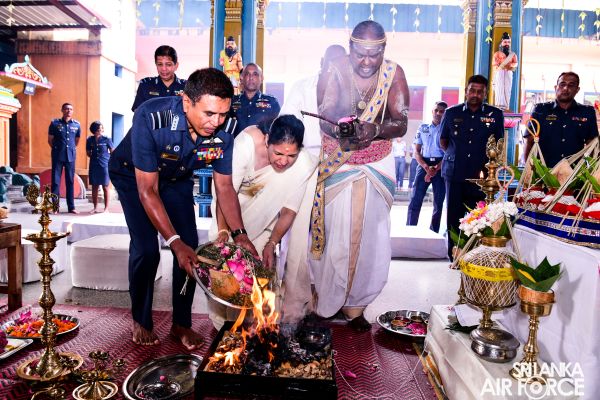 SLAF
HOLDS ANNUAL HINDU RELIGIOUS CEREMONY