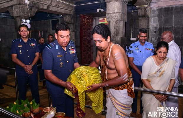SLAF
HOLDS ANNUAL HINDU RELIGIOUS CEREMONY