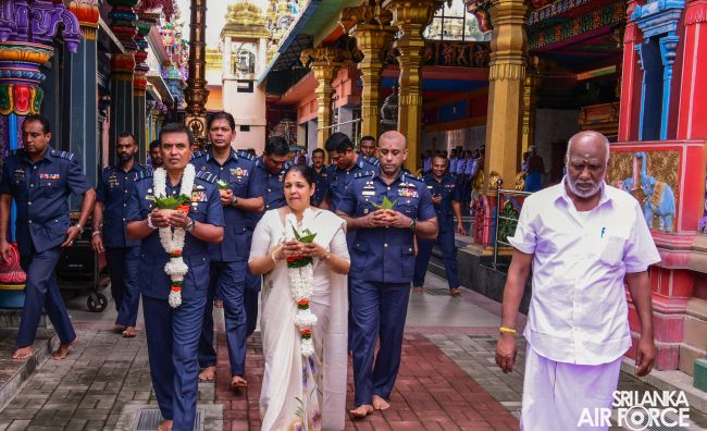 SLAF
HOLDS ANNUAL HINDU RELIGIOUS CEREMONY