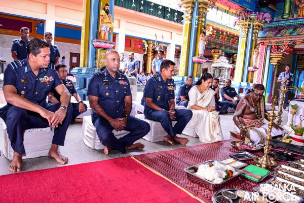 SLAF HOLDS ANNUAL HINDU RELIGIOUS CEREMONY