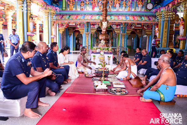 SLAF HOLDS ANNUAL HINDU RELIGIOUS CEREMONY