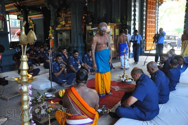 The Annual SLAF Hindu Religious Ceremony 2012