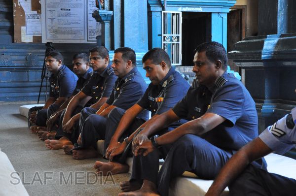 The Annual SLAF Hindu Religious Ceremony 2012