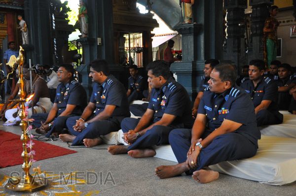 The Annual SLAF Hindu Religious Ceremony 2012