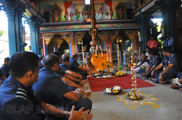 The Annual SLAF Hindu Religious Ceremony 2012