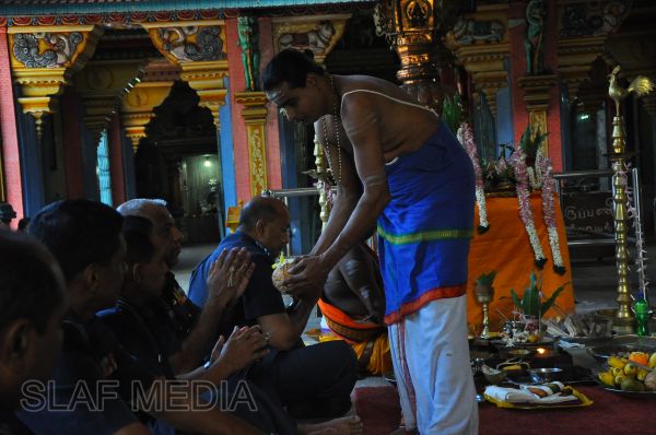 The Annual SLAF Hindu Religious Ceremony 2012