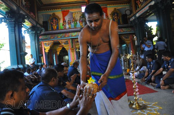 The Annual SLAF Hindu Religious Ceremony 2012