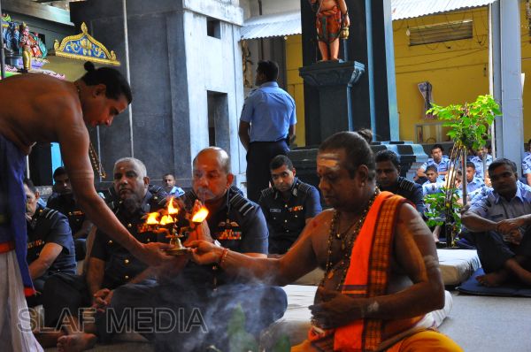 The Annual SLAF Hindu Religious Ceremony 2012