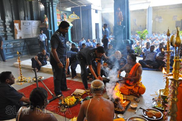 The Annual SLAF Hindu Religious Ceremony 2012