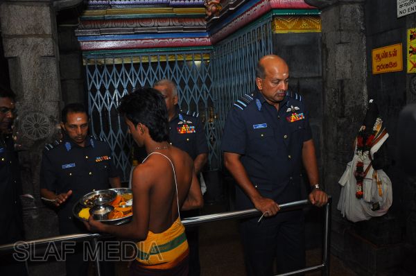 The Annual SLAF Hindu Religious Ceremony 2012